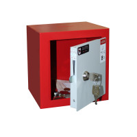 Сейф мебельный LS 20 K RED